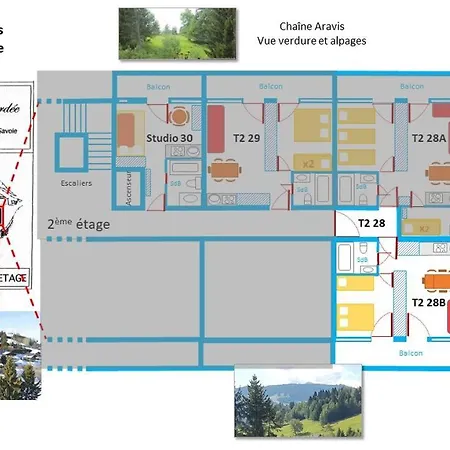 La Grande Cordee - Coeur D'alpage Appartement Combloux